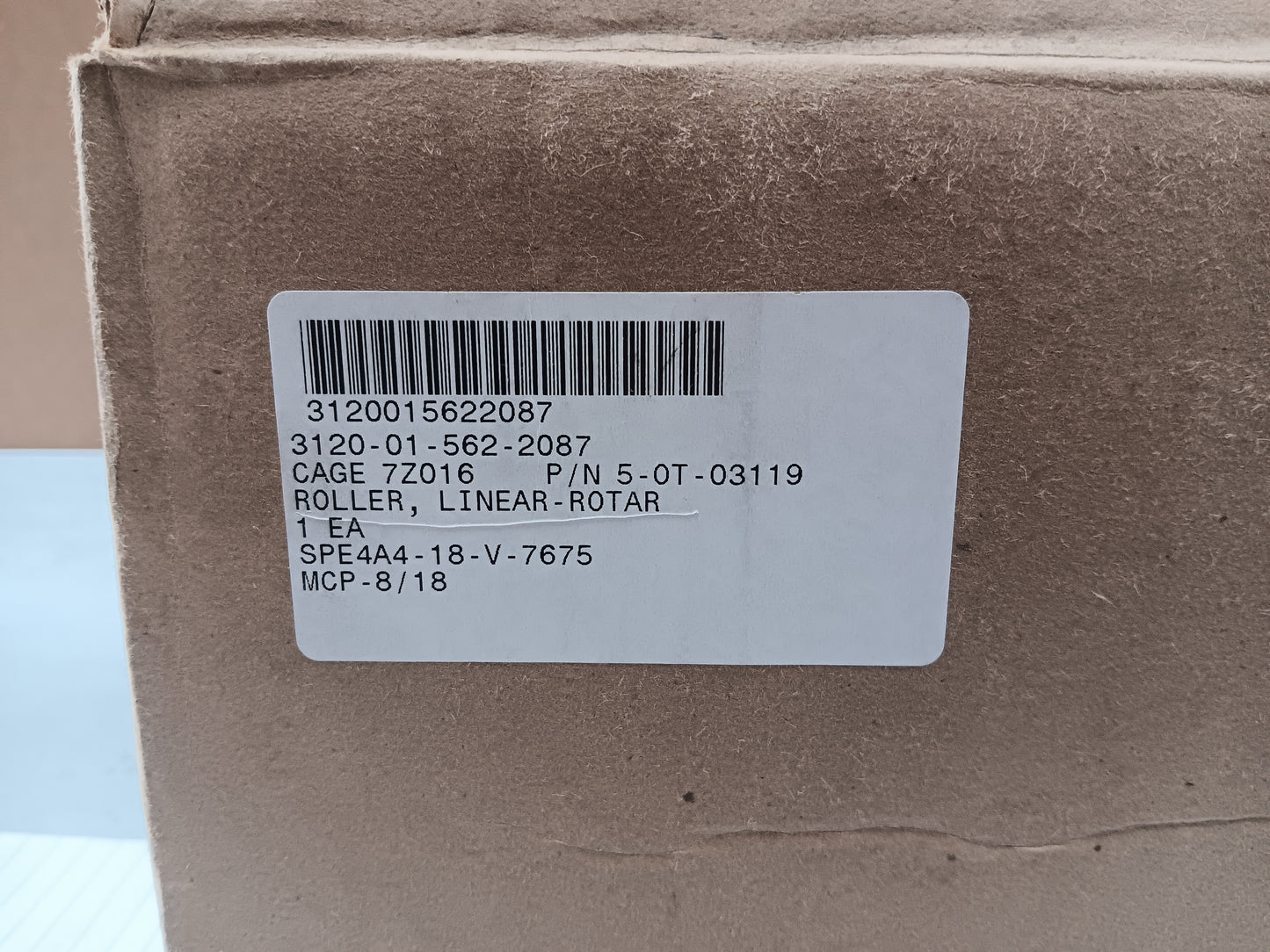 ROLLER, LINEAR‑ROTARY MOTION – MILITARY‑GRADE