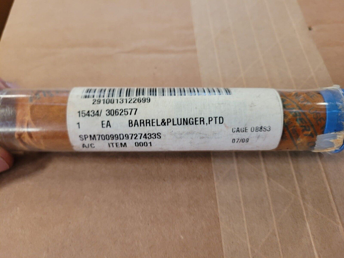 Genuine Cummins Plunger and Barrel Part # 3062577 , 3022551T , 2910-01-312-2699