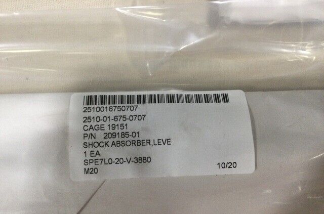 MILITARY VEHICLE STT UHST SHOCK ABSORBER LEVER ACTION 209185-01 2510-01-675-0707