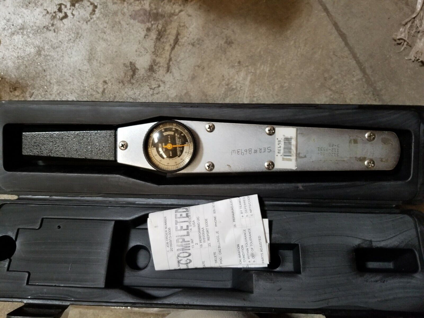 12.5 Inch 2.0 Meter B107.300 TES160 B107.14M Torque Wrench 1 TYPE AND C CLASS