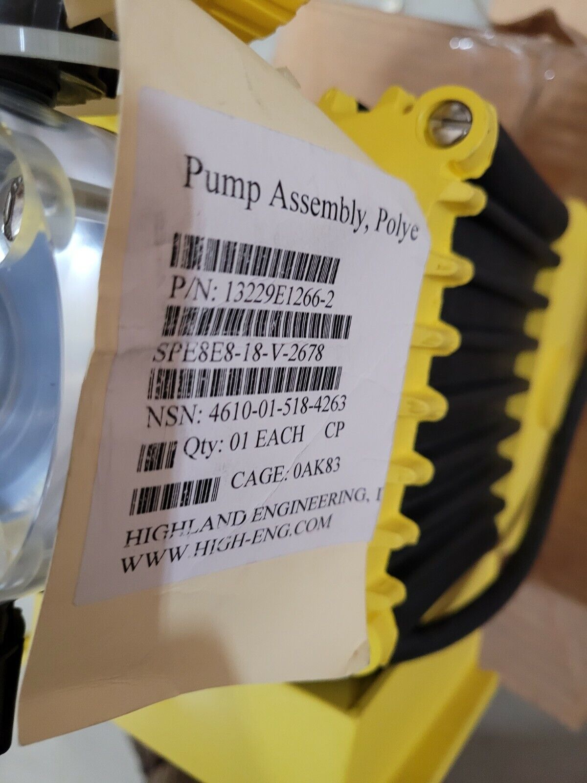 LMI LIQUID METRONICS B121-490SI / B121490SI PUMP