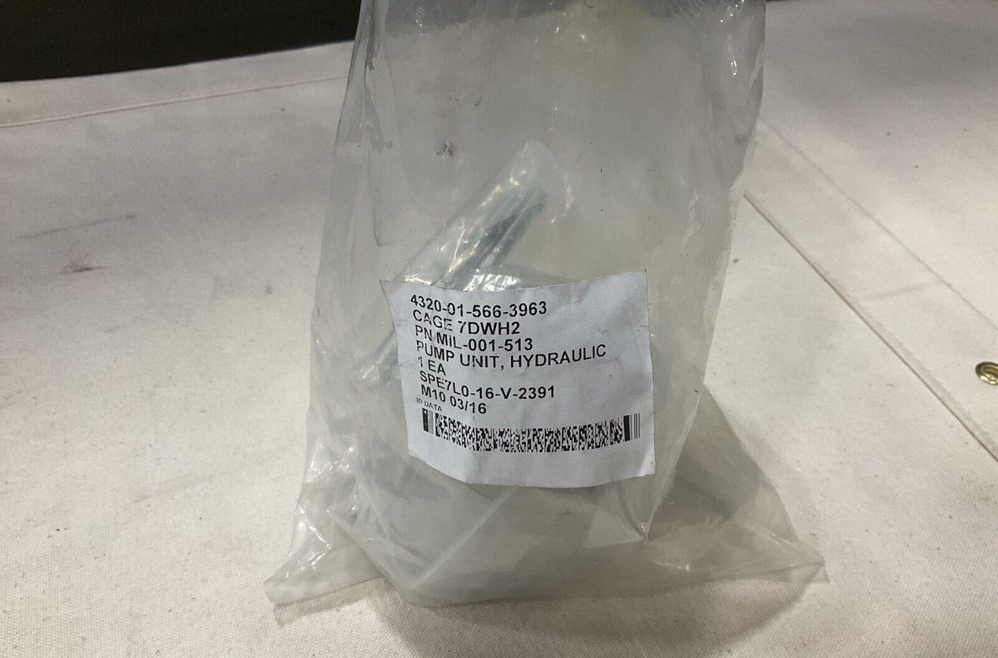 MRAP - COUGAR PAR DEFENSE MIL-001-513 HYDRAULIC PUMP UNIT 4320-01-566-3963