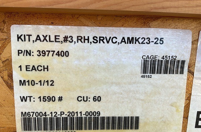 Driving Axle Assy AMK23-25 NSN 2520-01-609-1422 - photo 15