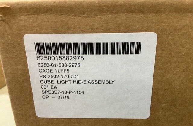 MRAP CAIMAN IBIS TEK 2502-170-001 CUBE LIGHT HID-E ASSY 6250-01-588-2975 USA