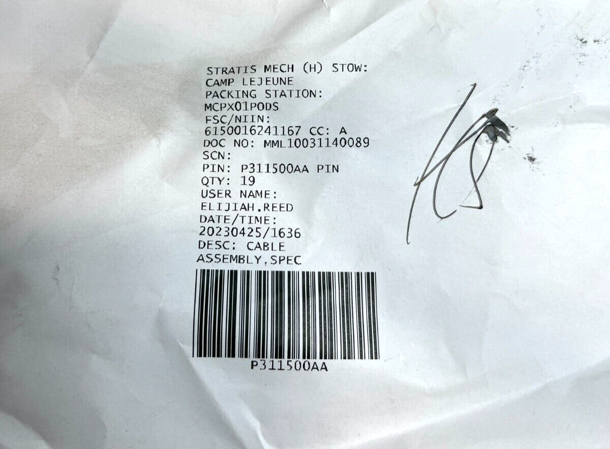 NEW ELECTRICAL POWER CABLE ASSEMBLY 4216535 10394510 6145-01-624-1167 USA-STOCK