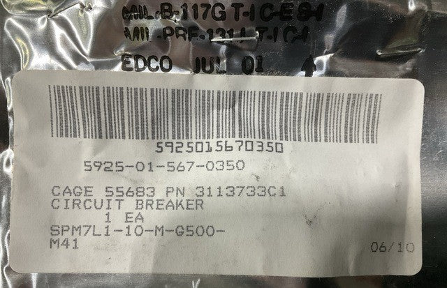 Circuit Breaker 3113733C1 NSN 5925-01-567-0350 - photo 7