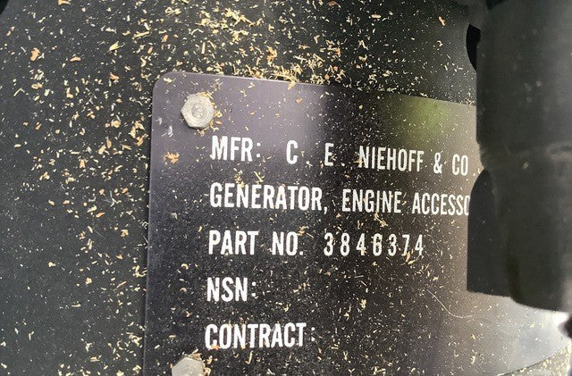 Alternator N1609-3 NSN 2920-01-566-9918 - photo 3
