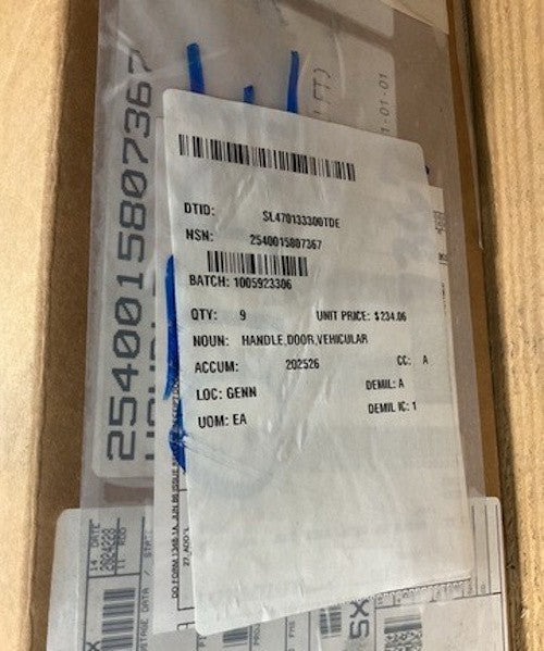 Lever Door Handle 10015679 NSN 2540-01-580-7367 - photo 2
