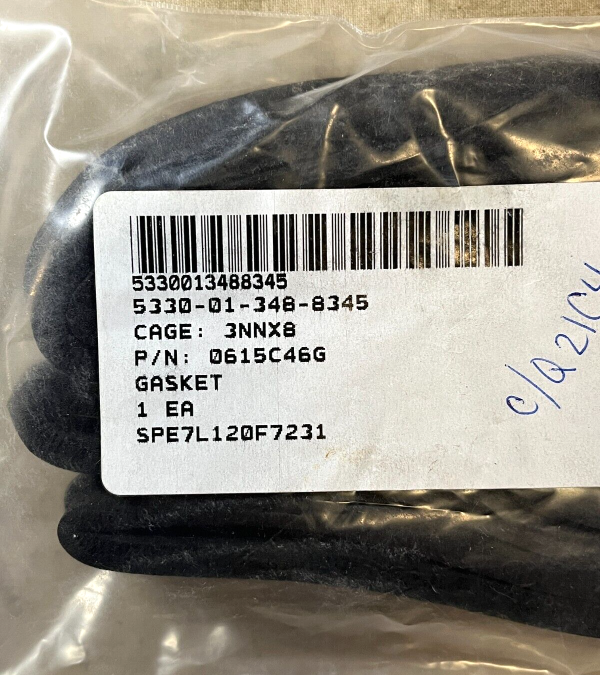 MILITARY HEMTT 0615C46G AIR CLEANER GASKET 2HE290 O-615C46XA 5330-01-348-8345
