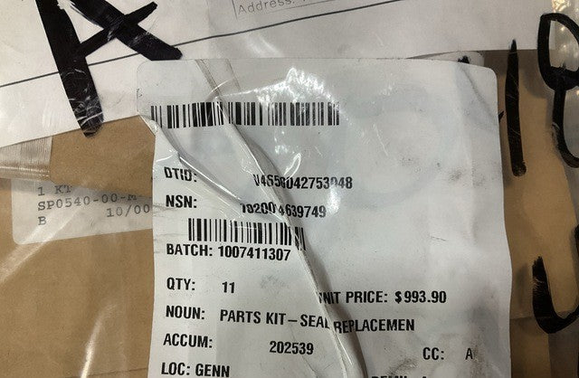 Seal Replacement Parts Kit MK-45 NSN 1020-01-463-9749 - photo 5