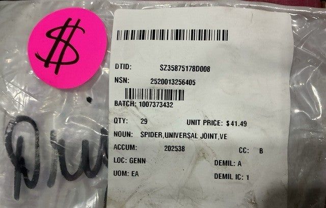 Universal Joint M915A2 NSN 2520-01-325-6405 - photo 6