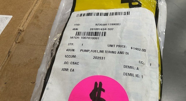 Fuel Injection Pump M1025 NSN 2910-01-434-8597 - photo 11