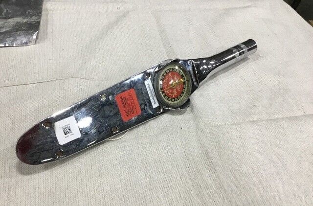 GENUINE SNAP ON TE100 TORQOMETER TORQUE WRENCH , 1/2" DRIVE , 100 FT LB
