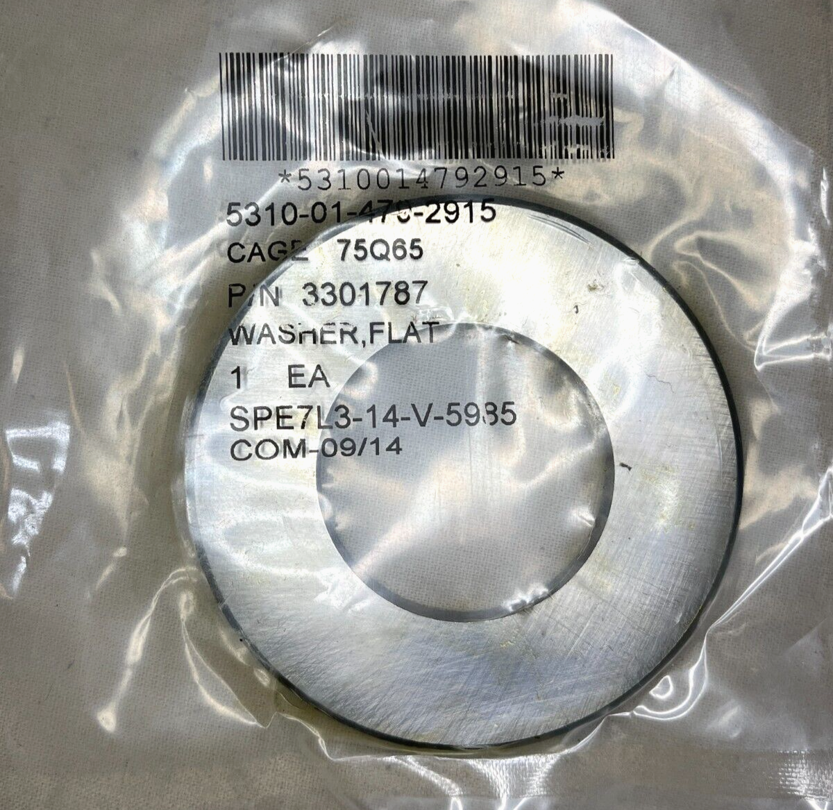 MILITARY MRAP M-ATV- COUGAR 3301787 FLAT WASHER 3000223 5310-01-479-2915 USA