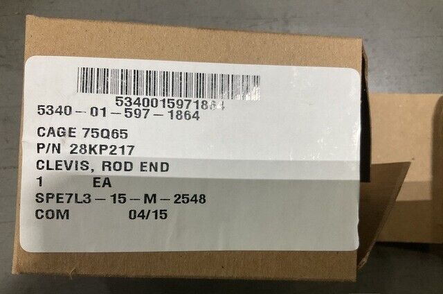 MRAP M-ATV RPG ALUMINUM ALLOY ROD END CLEVIS 0903232012 28KP217 5340-01-597-1864