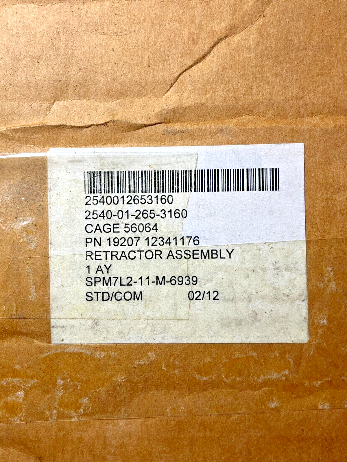 M998 HMMWV 12341176 REAR RETRACTABLE STEPPED AMBULANCE 5589777 2540-01-265-3160