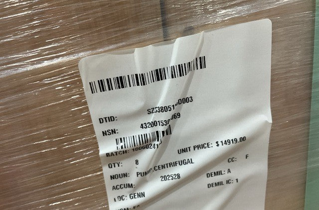 Load Centrifugal Pump 7405215 NSN 4320-01-530-9869 - photo 5