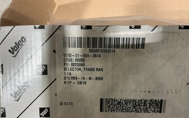 Trans Ran Selector 8223049 NSN 5930-01-504-3514 - photo 10