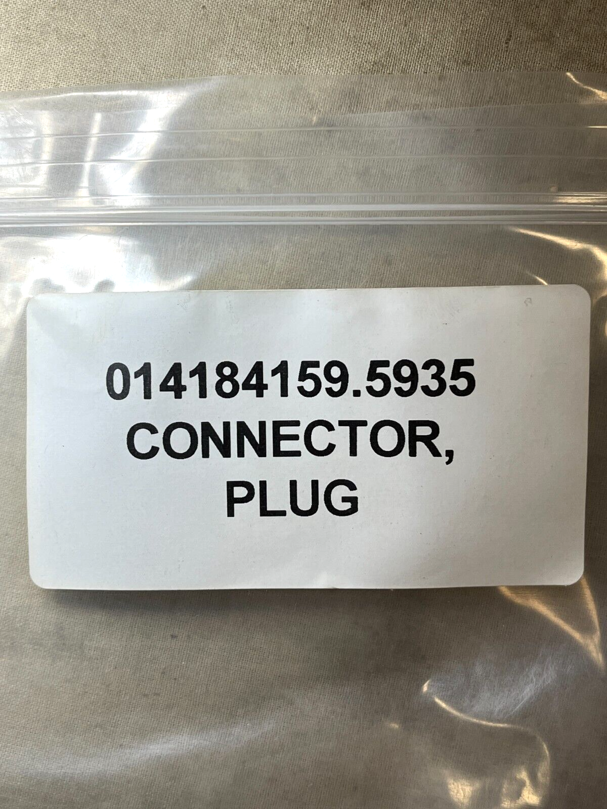 RADIO RF-5000 HARRIS 10075-1041 ELECTRICAL PLUG CONNECTOR 5935-01-418-4159 NOS
