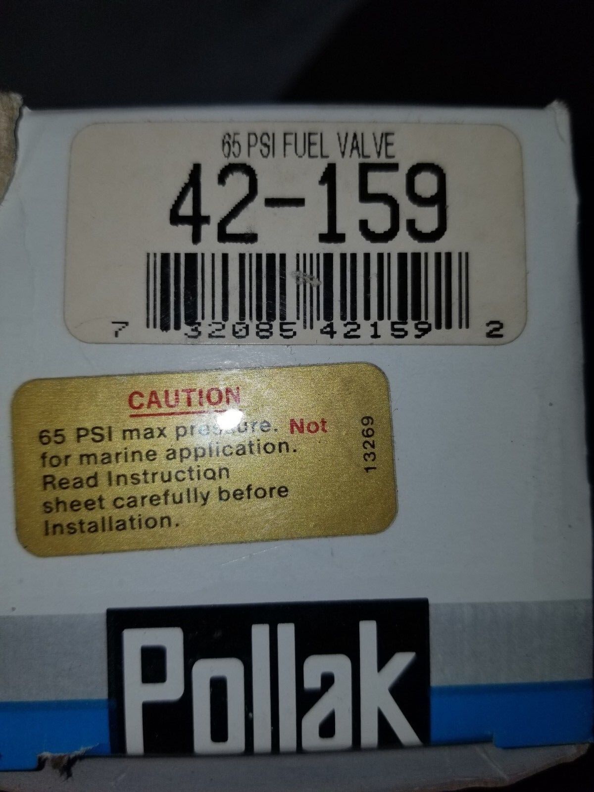 (6) Qty. 6 Port Fuel Gas Dual Tank Selector Valve GM Pickup Truck 42-159