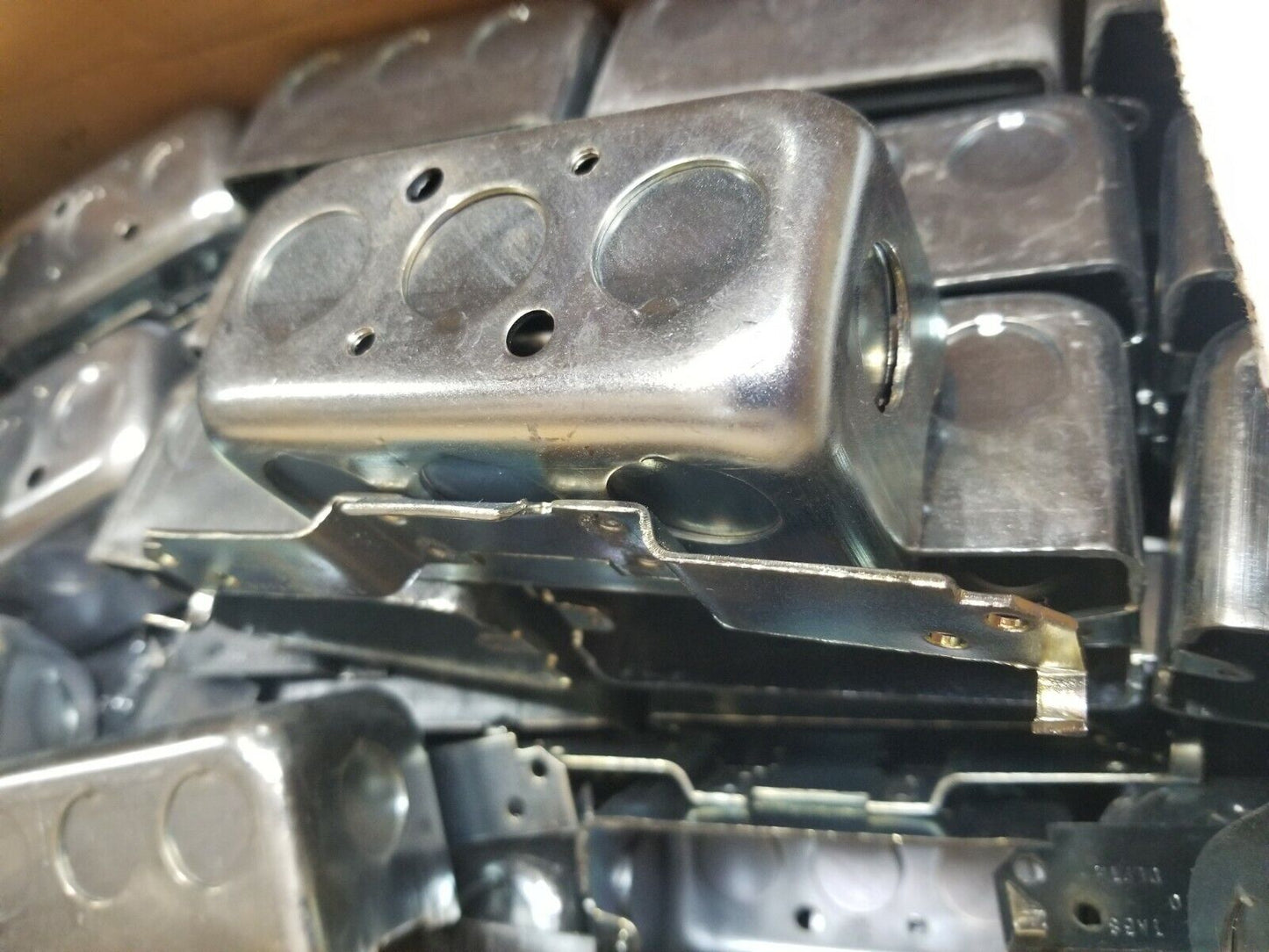 Stainless Steel 2-1/8 in. Deep Handy Box Bracket 202A 14.5 CU Inch Capacity