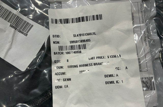 Branched Wiring Harness 3869468 NSN 5995-01-589-6405 - photo 7