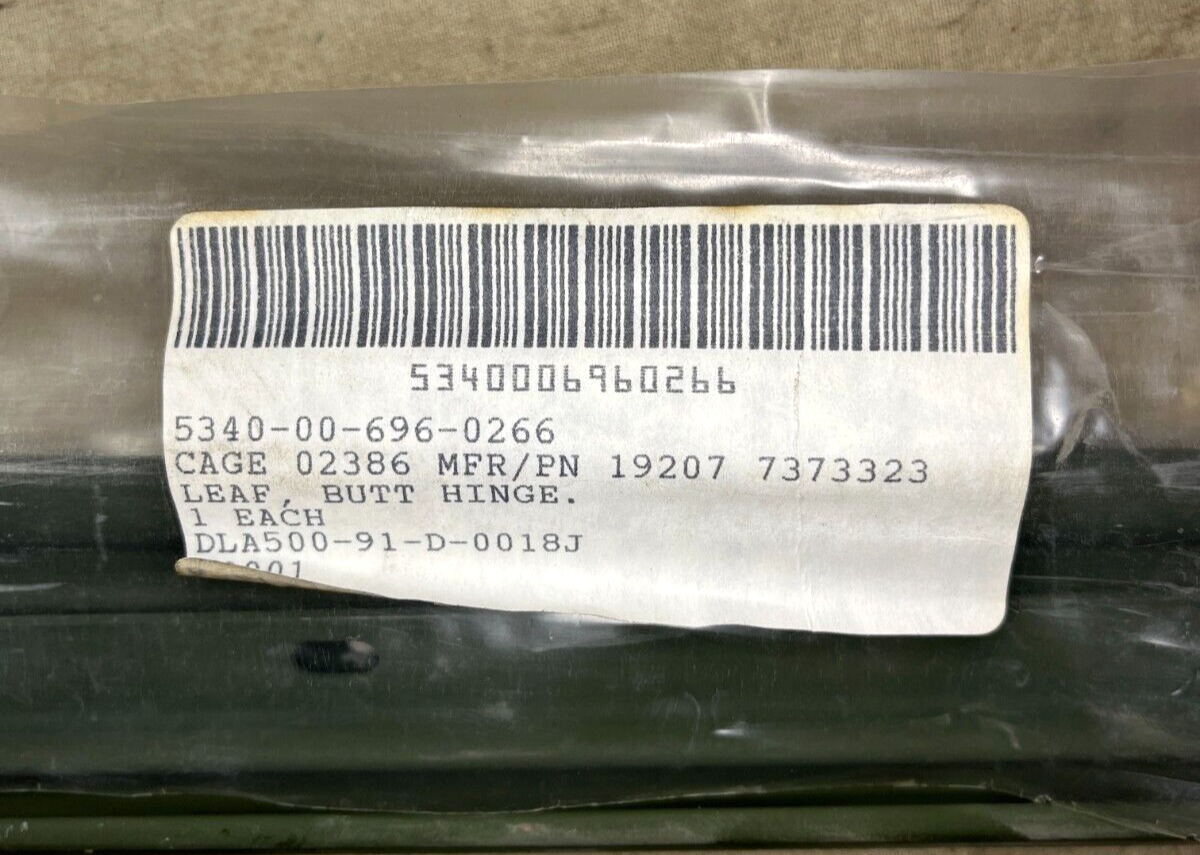 (2) M35A2 DODGE M36 M43 INNER WINDSHIELD HINGES FOR WINDSHIELD FRAME 2.5 & 5 TON