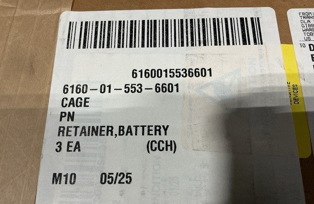 Battery Retainer 10059283 NSN 6160-01-553-6601 - photo 4