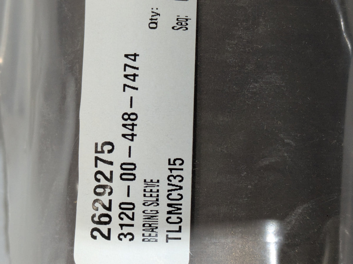BAE Systems Land & Armaments L.P. 2629275 Sleeve Bearing - NSN 3120-00-448-7474 - inventory label