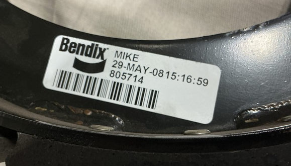 Oshkosh HEMTT Brake Shoe 2FH623 Eaton 808468 | NSN 2530-01-287-2166