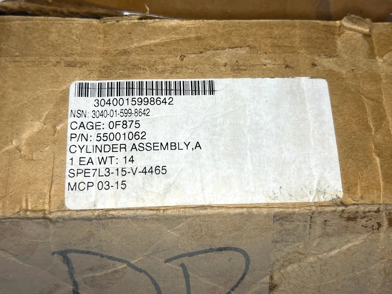 M1163 M1161 55001062 GROWLER LINE ACTUATING CYLINDER ASSEMBLY 3040-01-599-8642