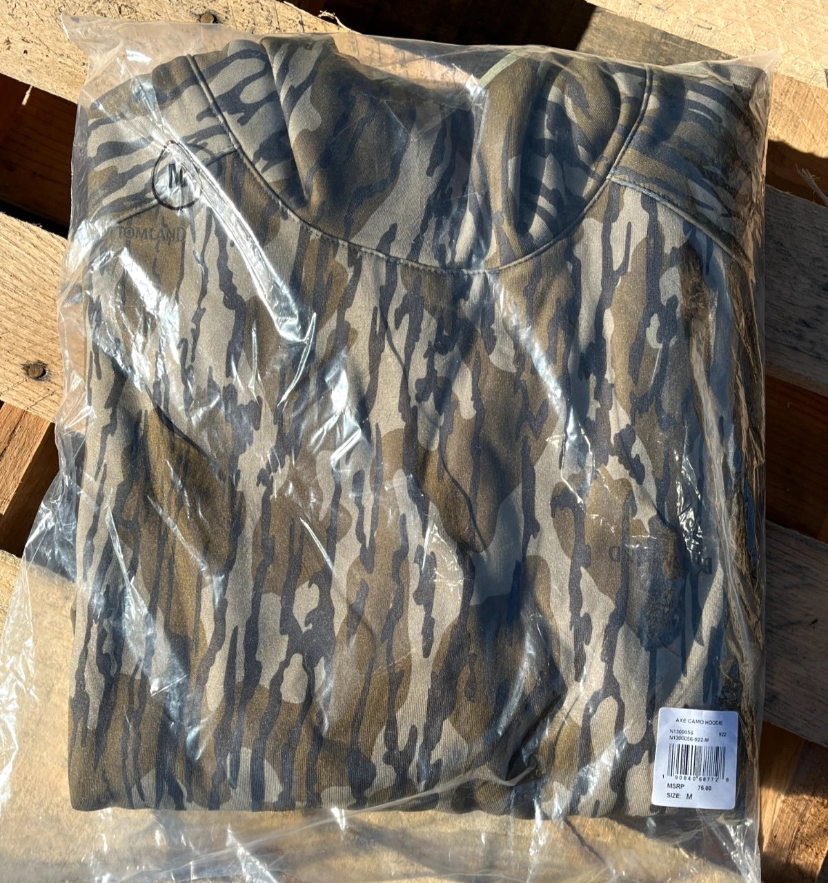 NOMAD OUTDOOR x MOSSY OAK HUNTING HOODIE CAMO GREENLEAF / BOTTOMLAND / S-XXL