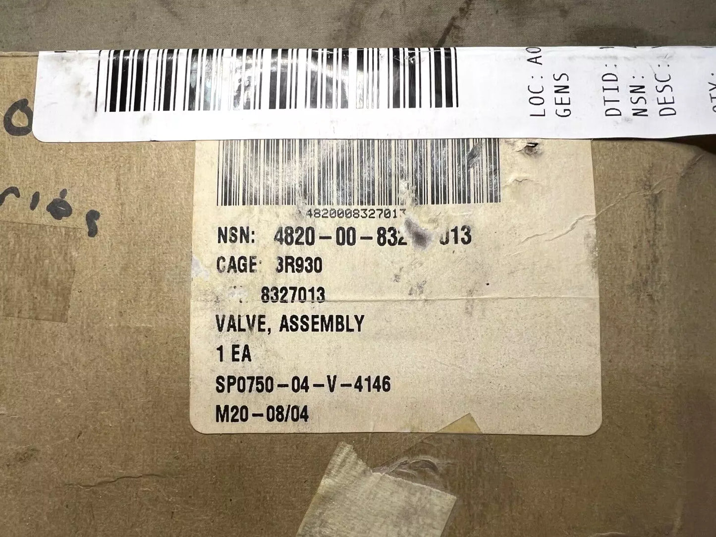 M809 5 Ton Truck Transmission Shifter T Shifter Valve M54 8327013 4820-00-832-7013