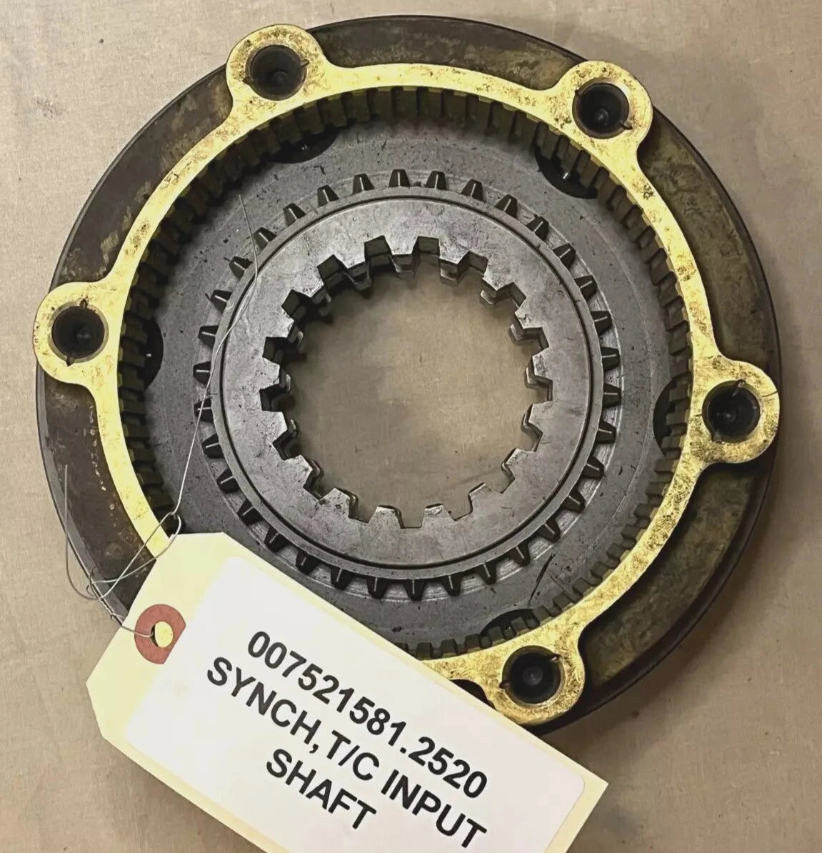 2.5 TON TRANSFER CASE INPUT SHAFT SYNCHRONIZER 7521581 / 2520-00-752-1581