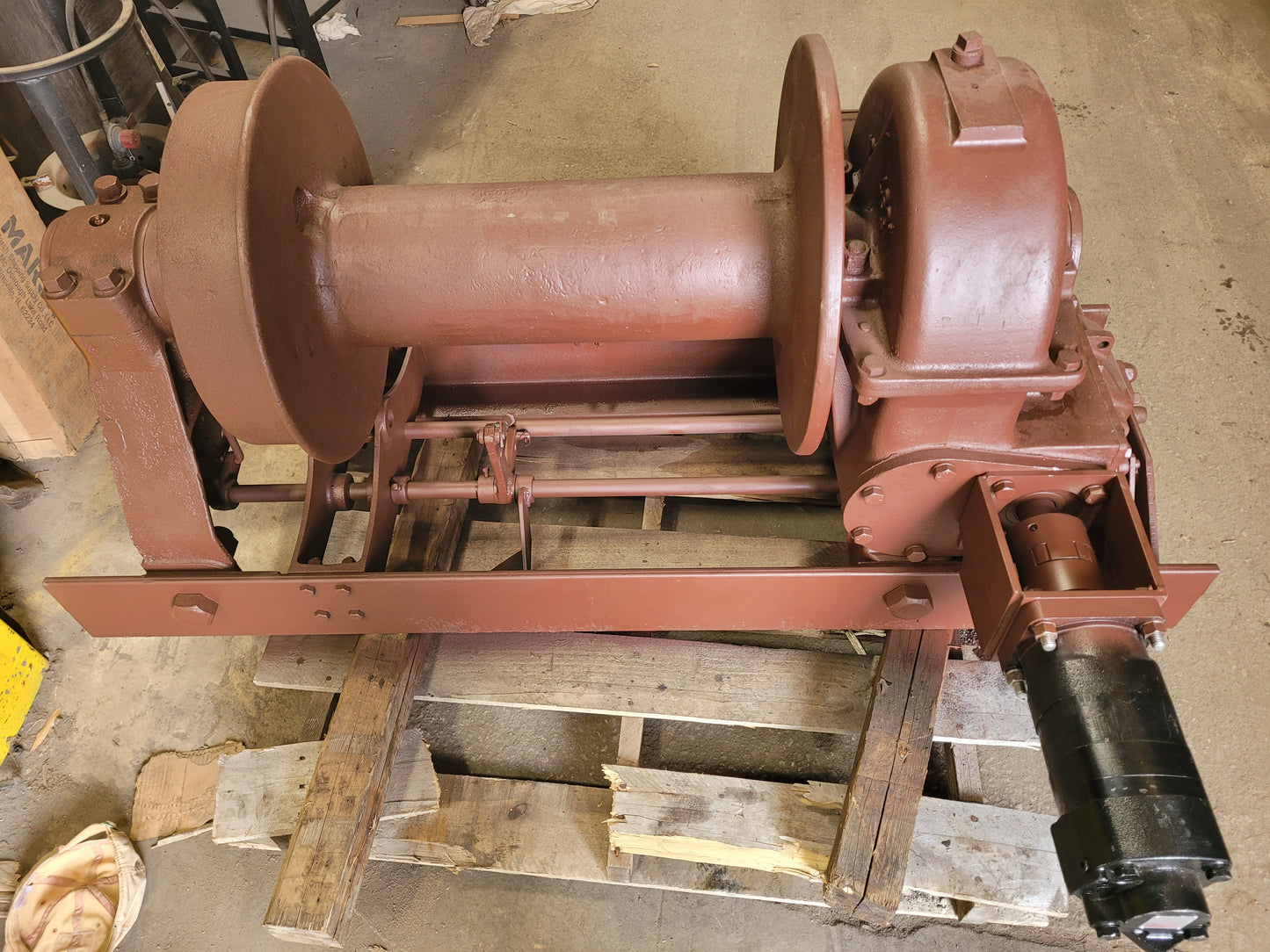 Garwood 60,000 Pound Winch 30 Ton Military Truck Heavy Duty Winch Hydraulic Winch Heavy Duty