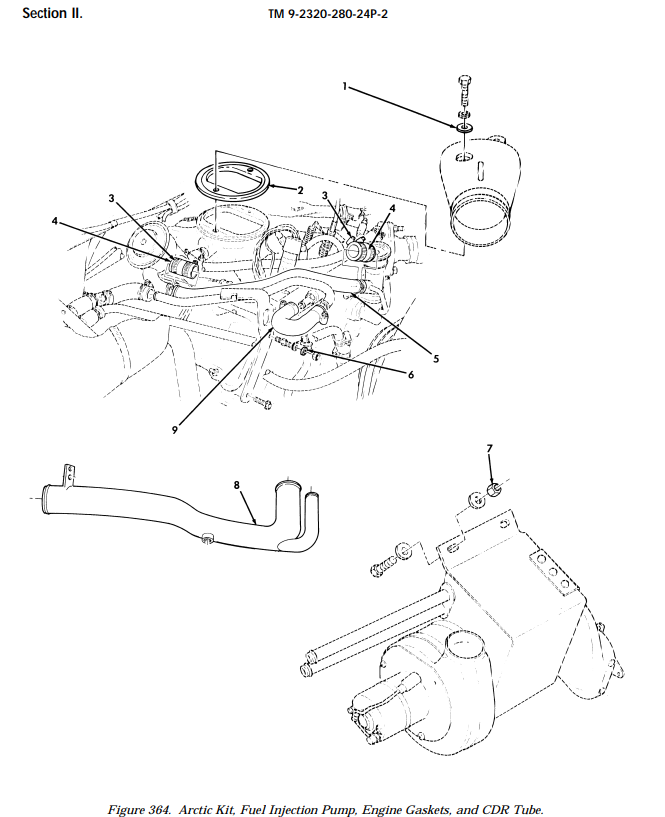Hummer H1 Humvee M998 Radiator Tube Hose Stainless 5578604 12339152