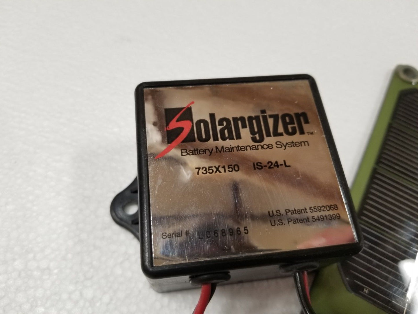 Pulse Tech Solargizer 24V mdl 735x150 Battery Maintenance system Humvee M998