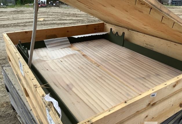 HEMTT M977 FRAME WINDOW 1464270W 2590-01-219-2115 FRAME ASSEMBLY,WINCH