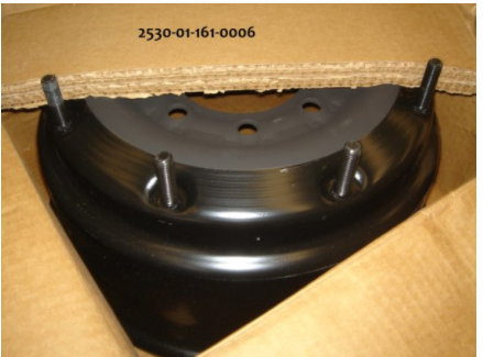 HMMWV HUMVEE M998 8 Stud RIM,WHEEL,PNEUMATIC TIRE NSN: 2530-01-161-0006