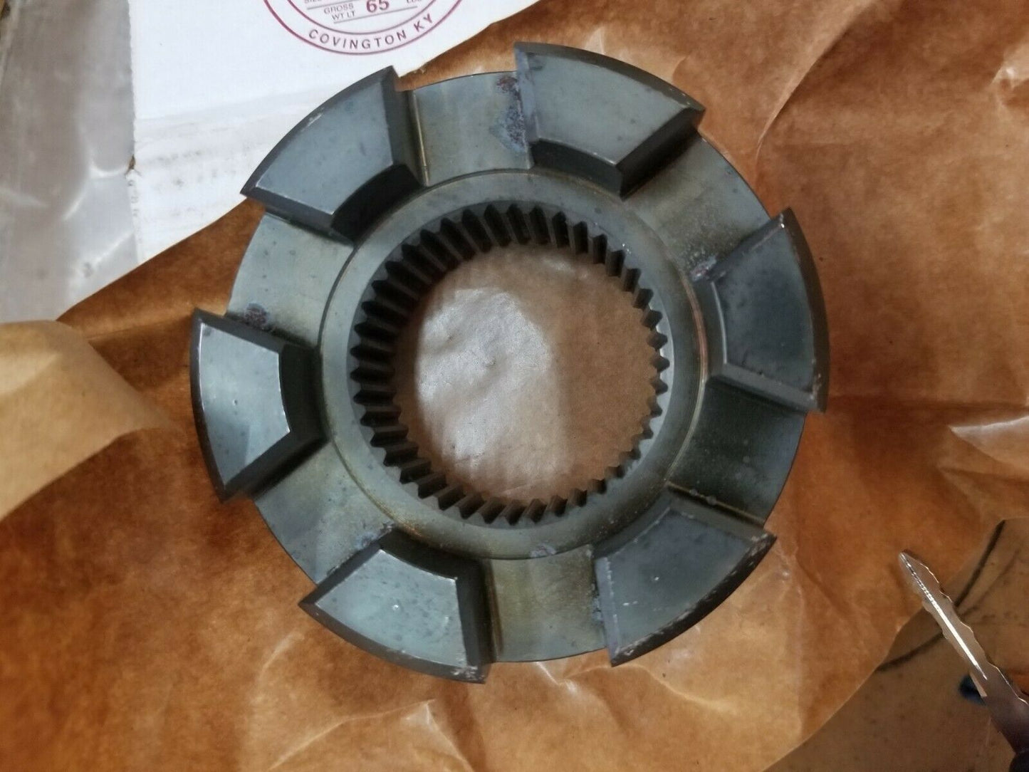 M939 5 TON MILITARY TRUCK ROCKWELL T1138 3107-E-31 CLUTCH COLLAR TRANSFER CASE