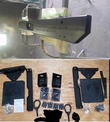 HMMWV M998 H1 M1125 Airlift Bumper COMPLETE KIT Shackle, M1123 M1114, Humvee Mud Flap Kit
