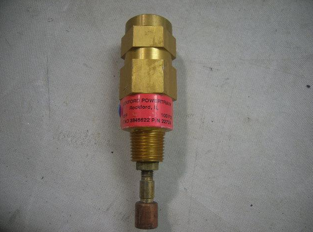 Valve, Relief, Pressure and temp 195 degrees 100 psi 4820-01-107-4672 2-22724 HET Heavy Equipment Transport