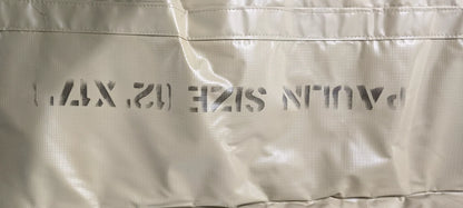 Military Tan 12' x 17' Vehicle Tarpaulin Tarp – NSN 2540-01-330-8062