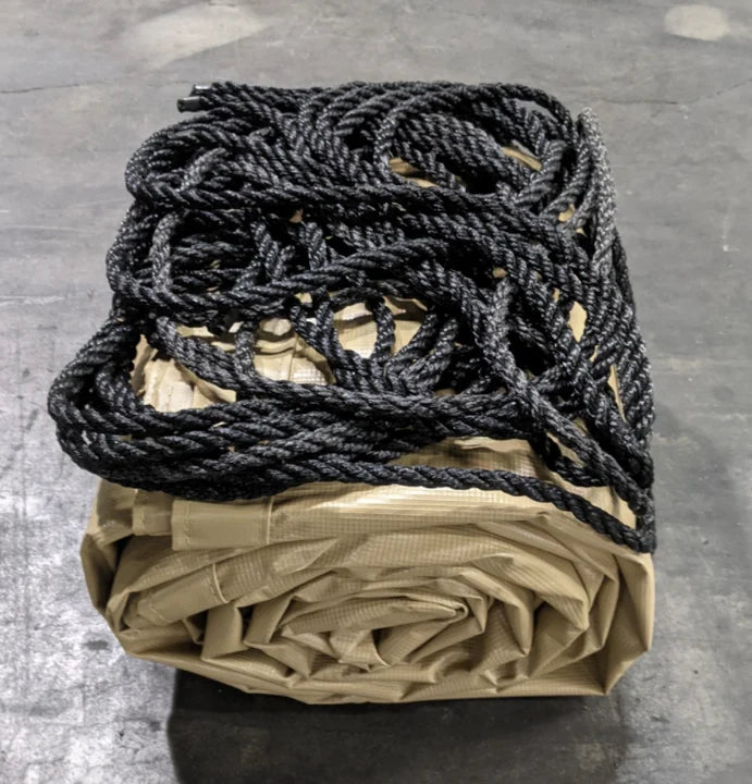 Military Tan 12' x 17' Vehicle Tarpaulin Tarp – NSN 2540-01-330-8062