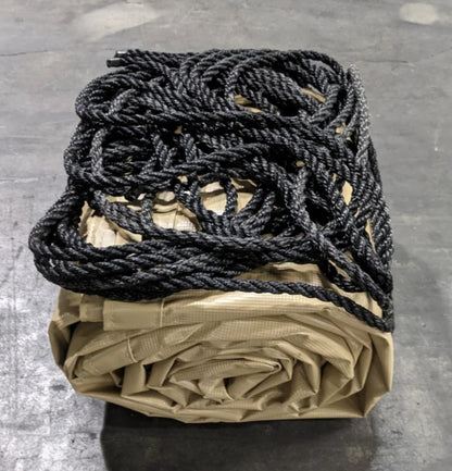 Military Tan 12' x 17' Vehicle Tarpaulin Tarp – NSN 2540-01-330-8062