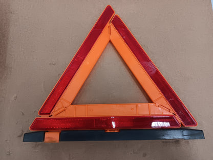 Military Highway Warning Reflector Triangle Set NSN 9905-00-148-9546 NOS
