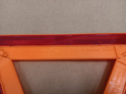 Military Highway Warning Reflector Triangle Set NSN 9905-00-148-9546 NOS