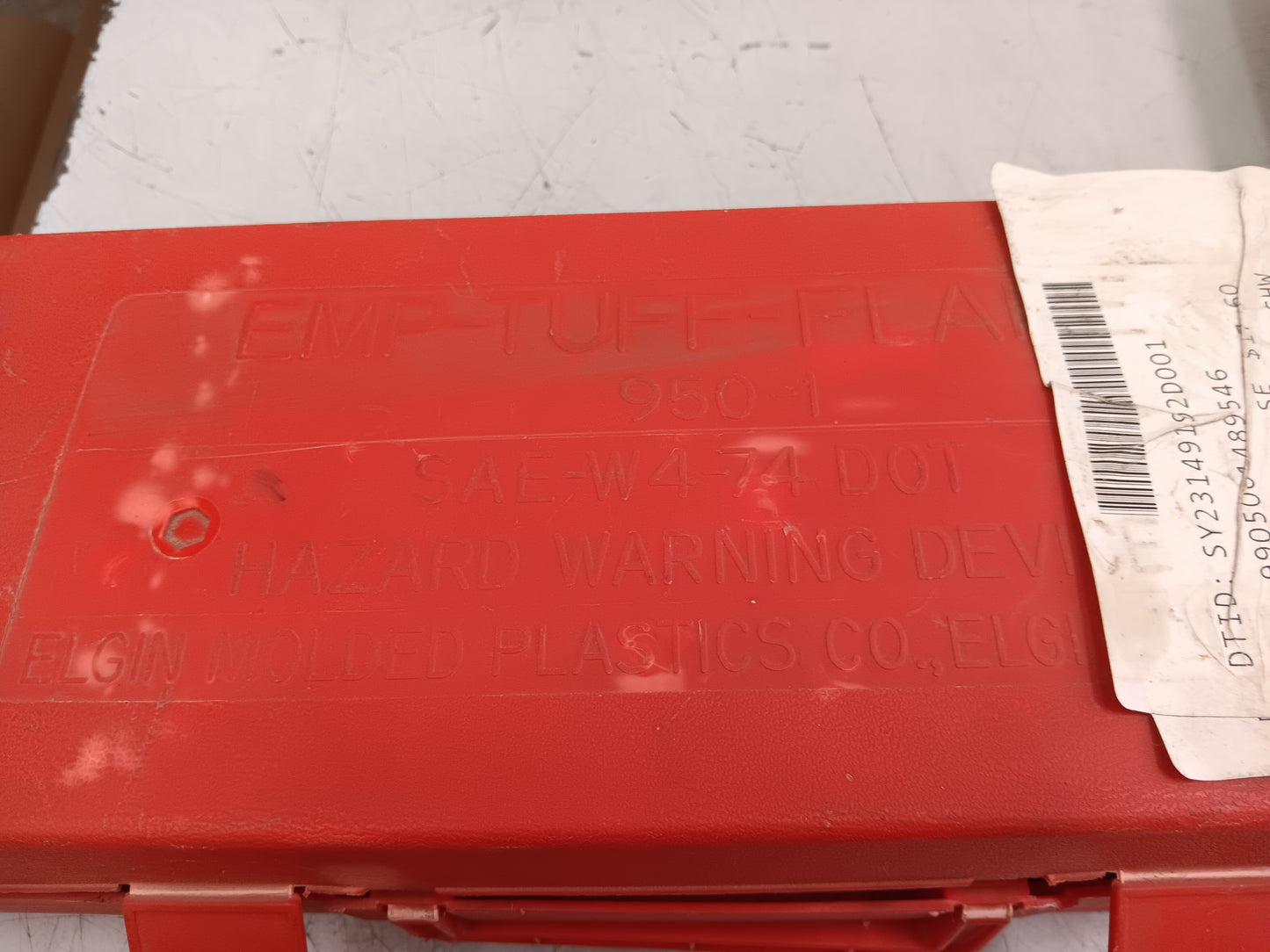 Military Highway Warning Reflector Triangle Set NSN 9905-00-148-9546 NOS
