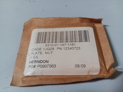 NSN 5310-01-197-1161 / 12340723 Plate Plain Nut