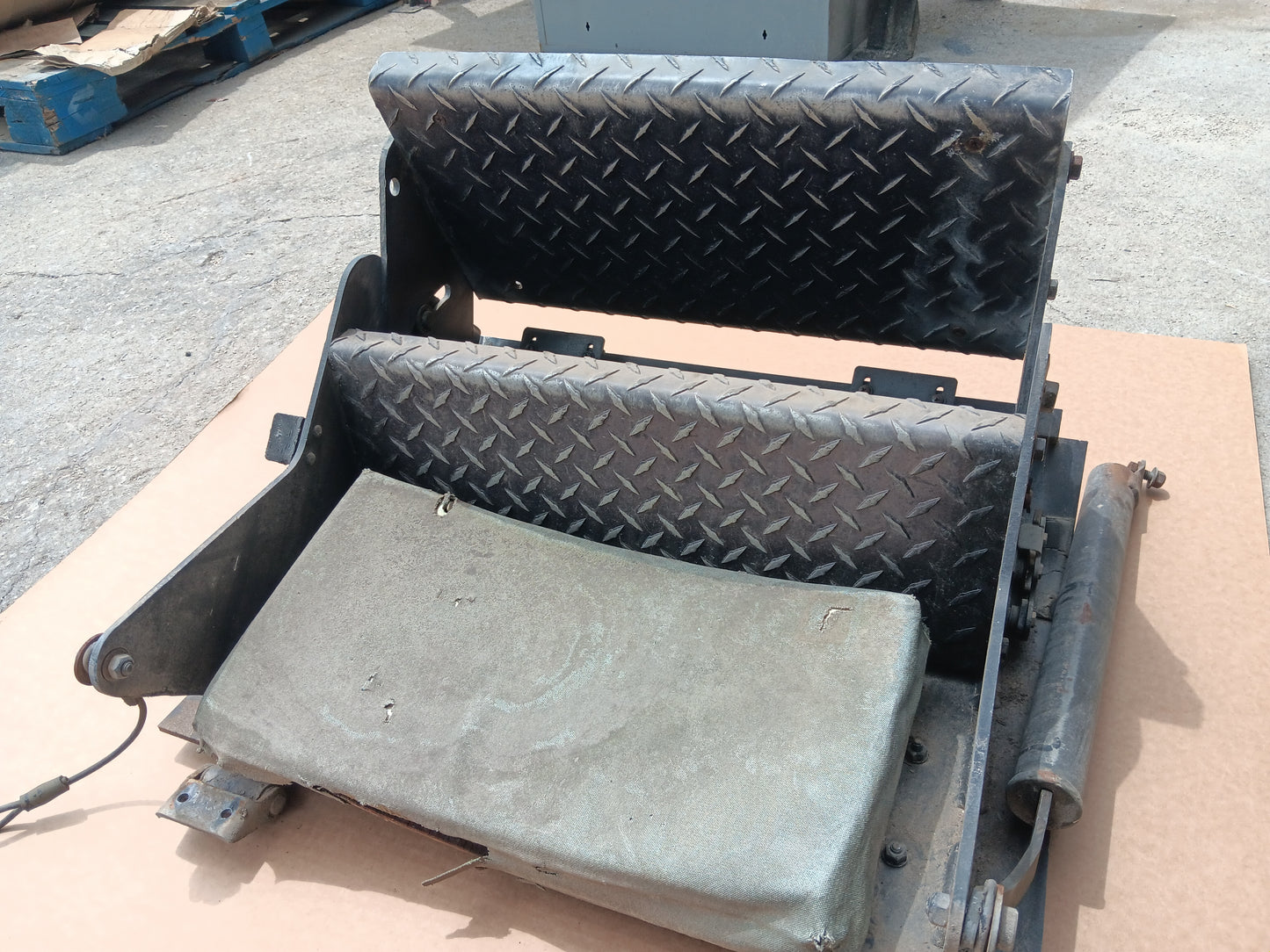 M997 HMMWV Ambulance Rear Retractable Step Assembly – Military Surplus – As Removed